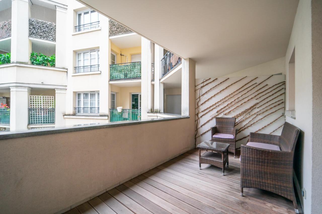 Appartamento Havre De Paix - Appt Avec Terrasse Courbevoie Esterno foto